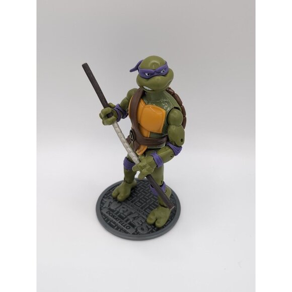 TMNT 7" Action Figure Donatello Teenage Mutant Ninja Turtles  With Weapons - Picture 1 of 3
